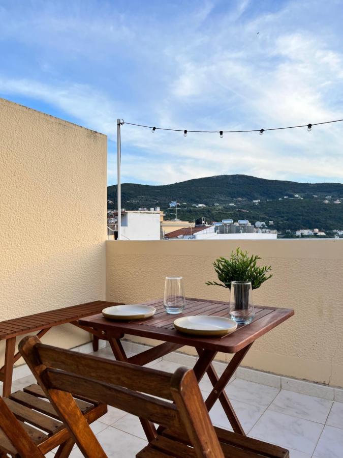 Plateia Sea View Loft Appartement Samos Town Buitenkant foto
